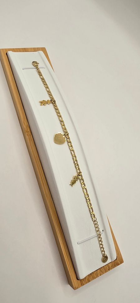 Bransoletka z zawieszkami S.STEEL 316L