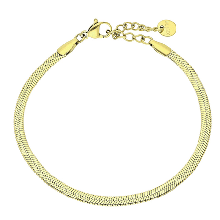 Bransoletka żmijka 16+3 cm 3 mm S. STEEL 316L