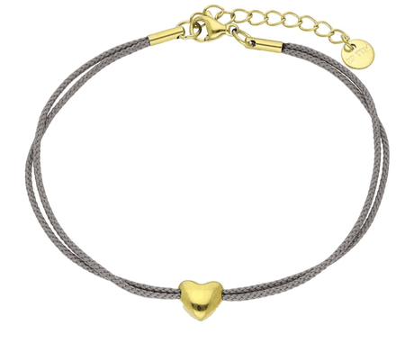 Bransoletka sznurek 17+3 cm S. STEEL 316L