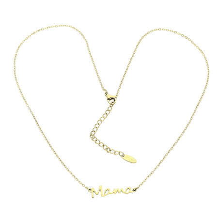 Celebrytka Mama 47+5 CM S. STEEL 316L 