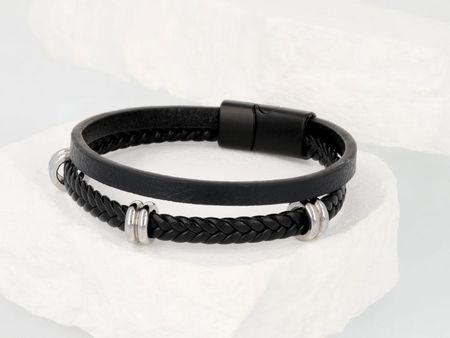 Bransoletka rzemień męska