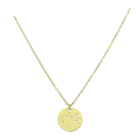 Celebrytka zodiak Strzelec 42+5 CM S. STEEL 316L